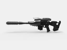 Ghost C10 Rifle 3d model