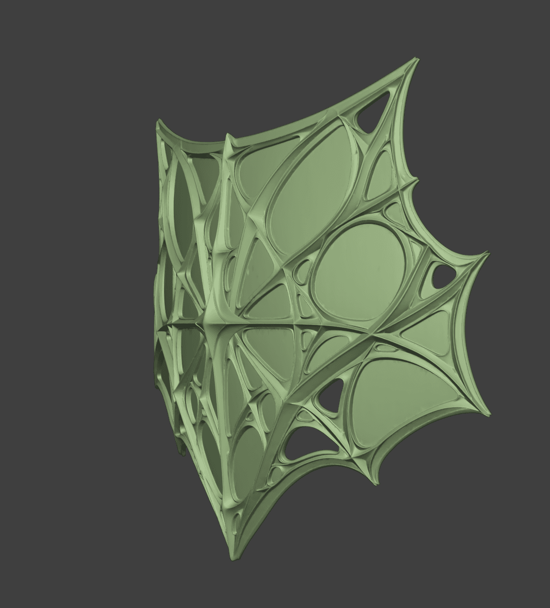 Arcane Lattice Belly Plate 3d model