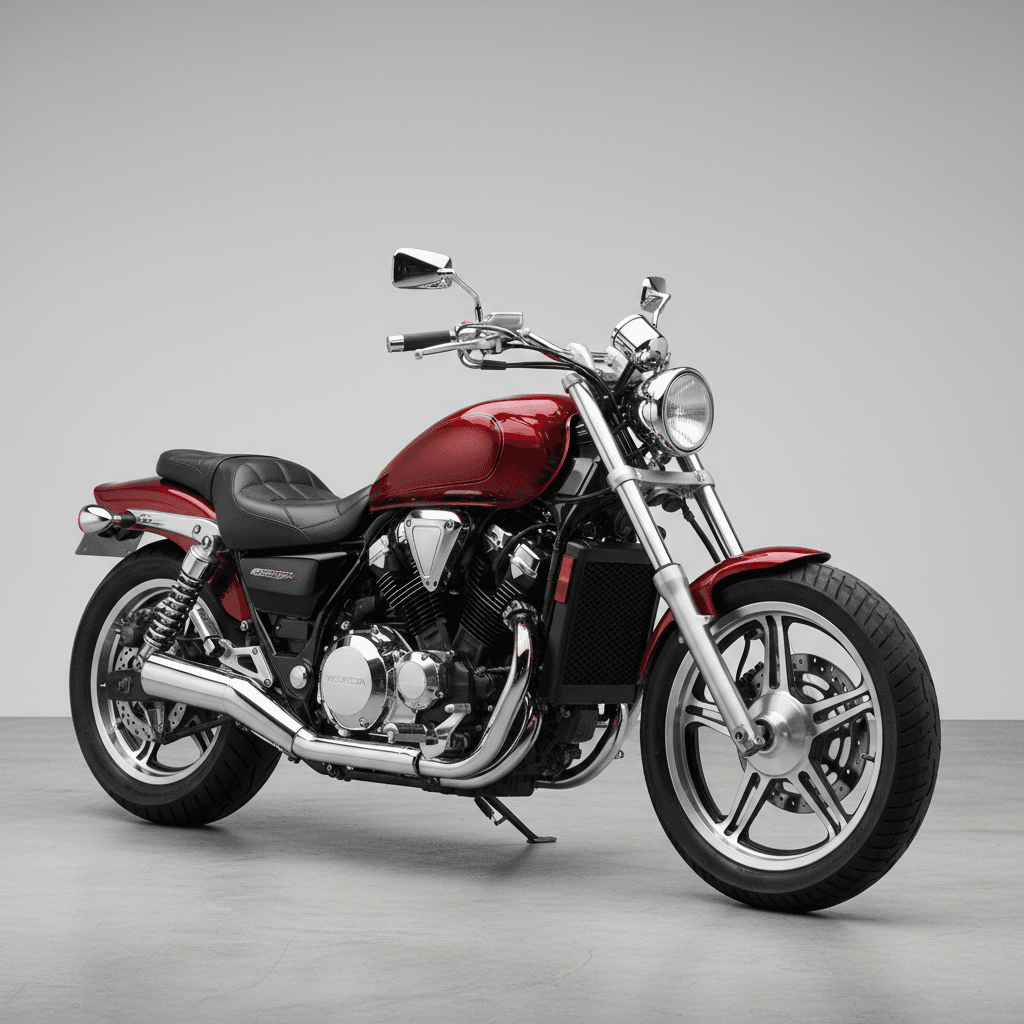Honda Magna Power Cruiser Motorcycle 3d model