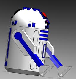 R2D2- Multi-purpose Penstand 3d model