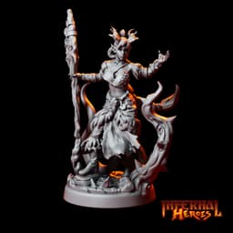 Xylass Dreamtree - Tiefling Druid 3d model