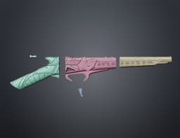 Expedition 33 - Gustave gun 3d model