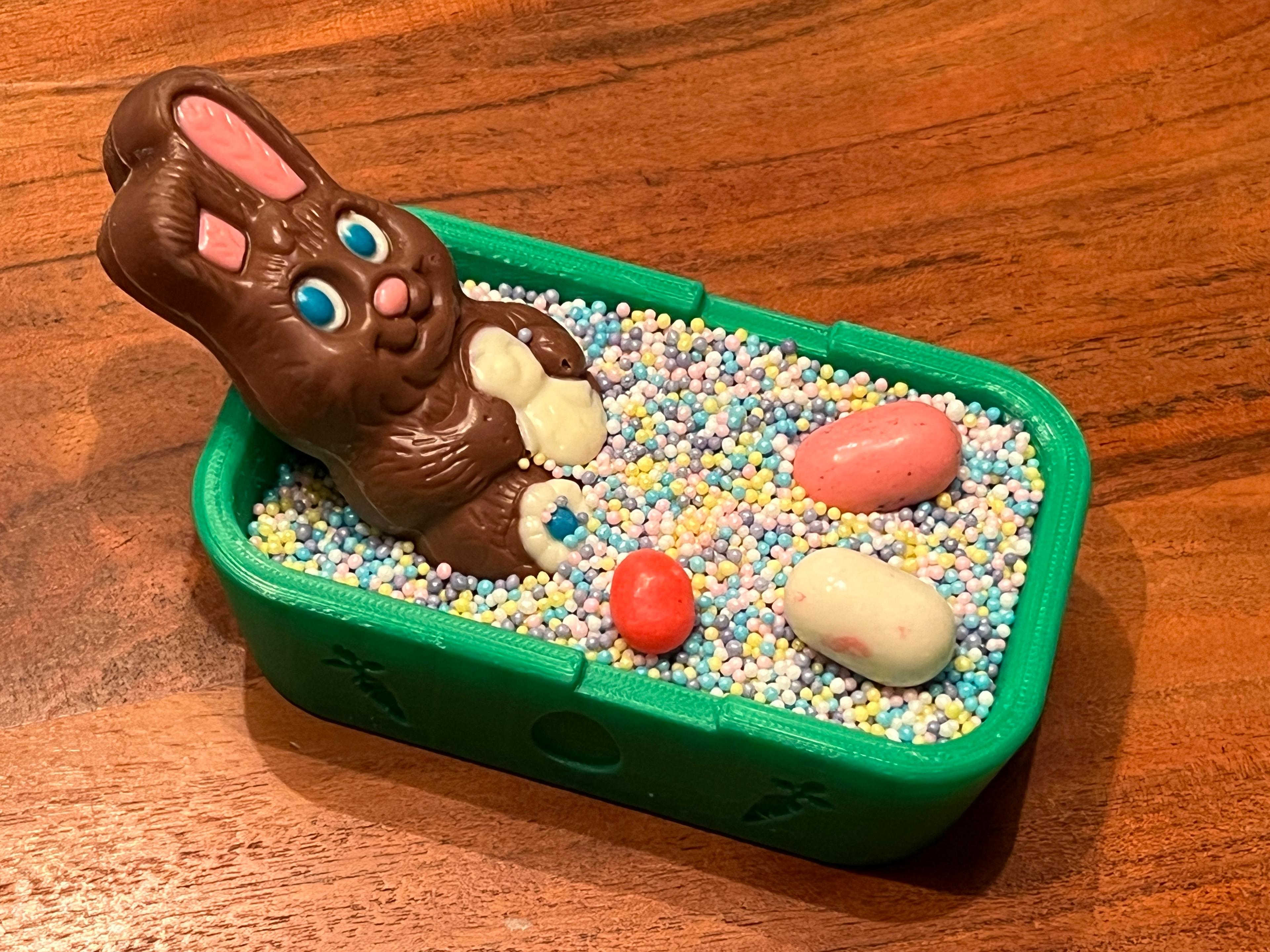 Easter Bunny Bathtub 3d model
