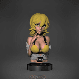 Waifu Bust -Shy (Gamersupps Fanart) 3d model