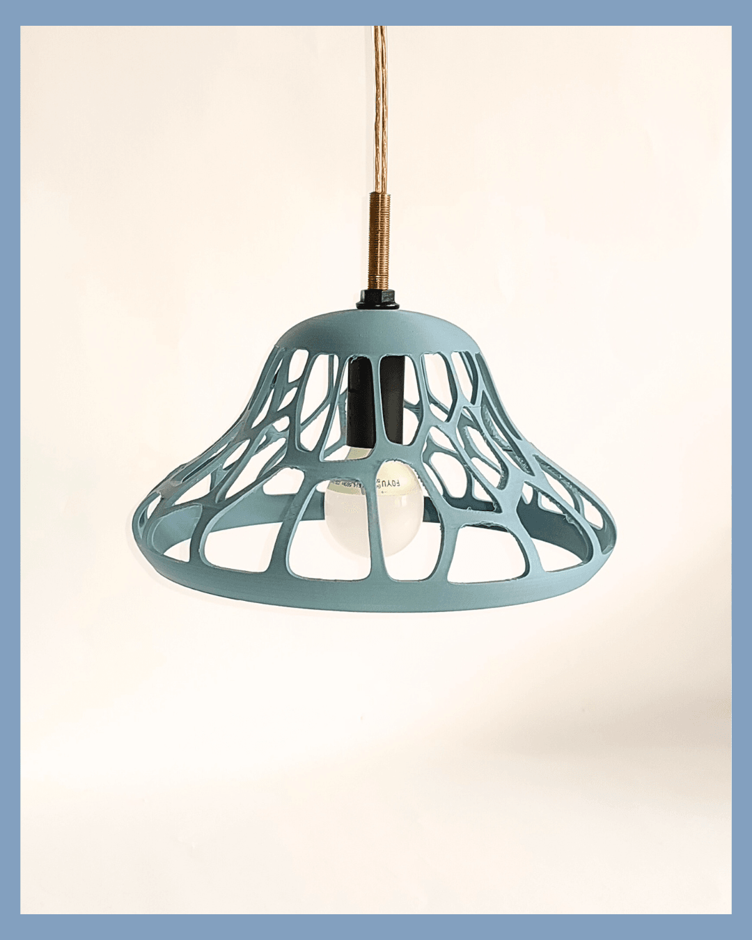 Mushroom-Lamp Voronoi 3d model