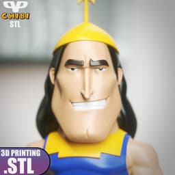 Kronk Chibi STL for 3D Printing ChibiSTL 3DXM 3d model