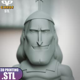 Kronk Chibi STL for 3D Printing ChibiSTL 3DXM 3d model