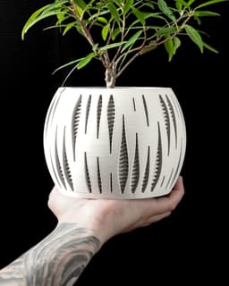 Split Planter Pot by MODERN MACHINE 3d model