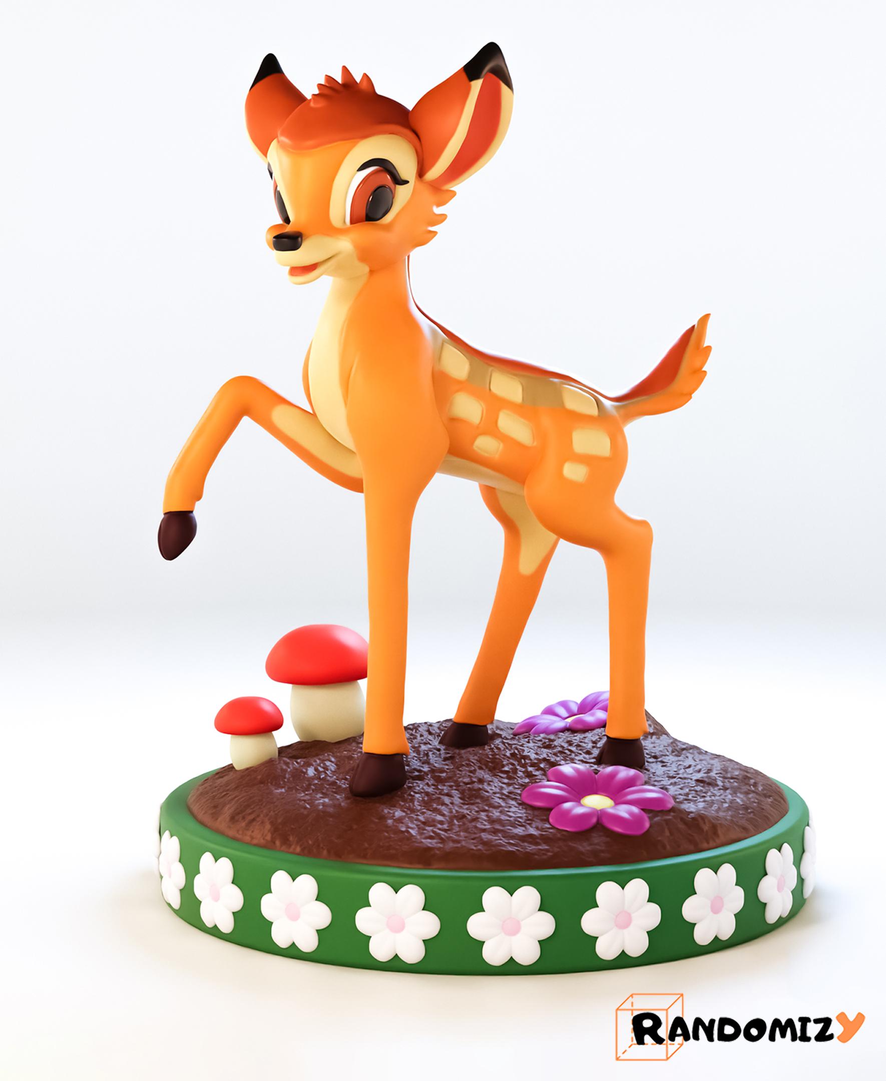 Bambi (Fanart) 3d model