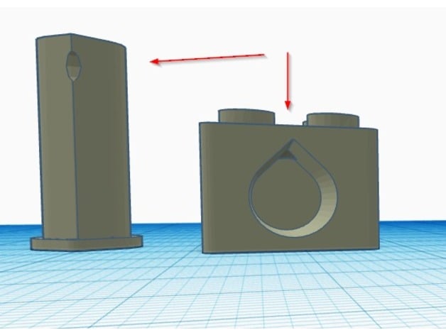 lego remix 3d model