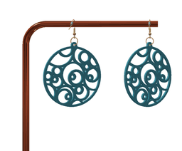 Cute keychain / earrings 3d model