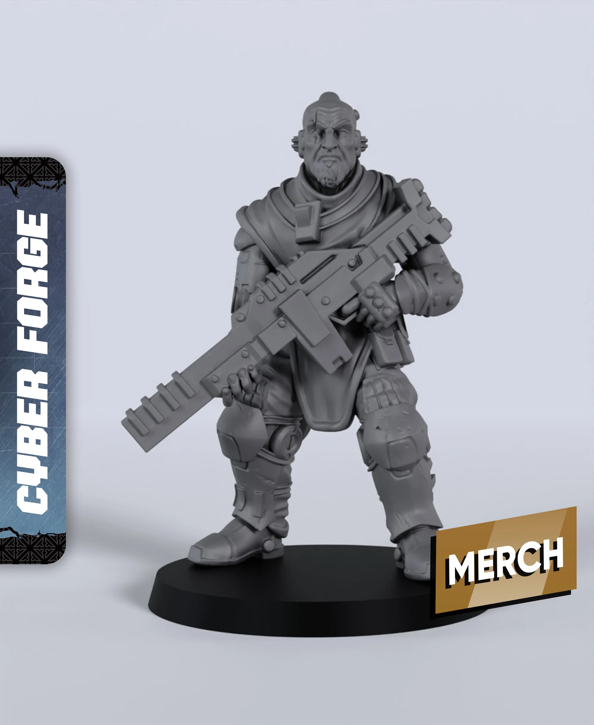 Tex - With Free Cyberpunk - Sci-Fi Gift Ideas for RPG and Wargamers 3d model