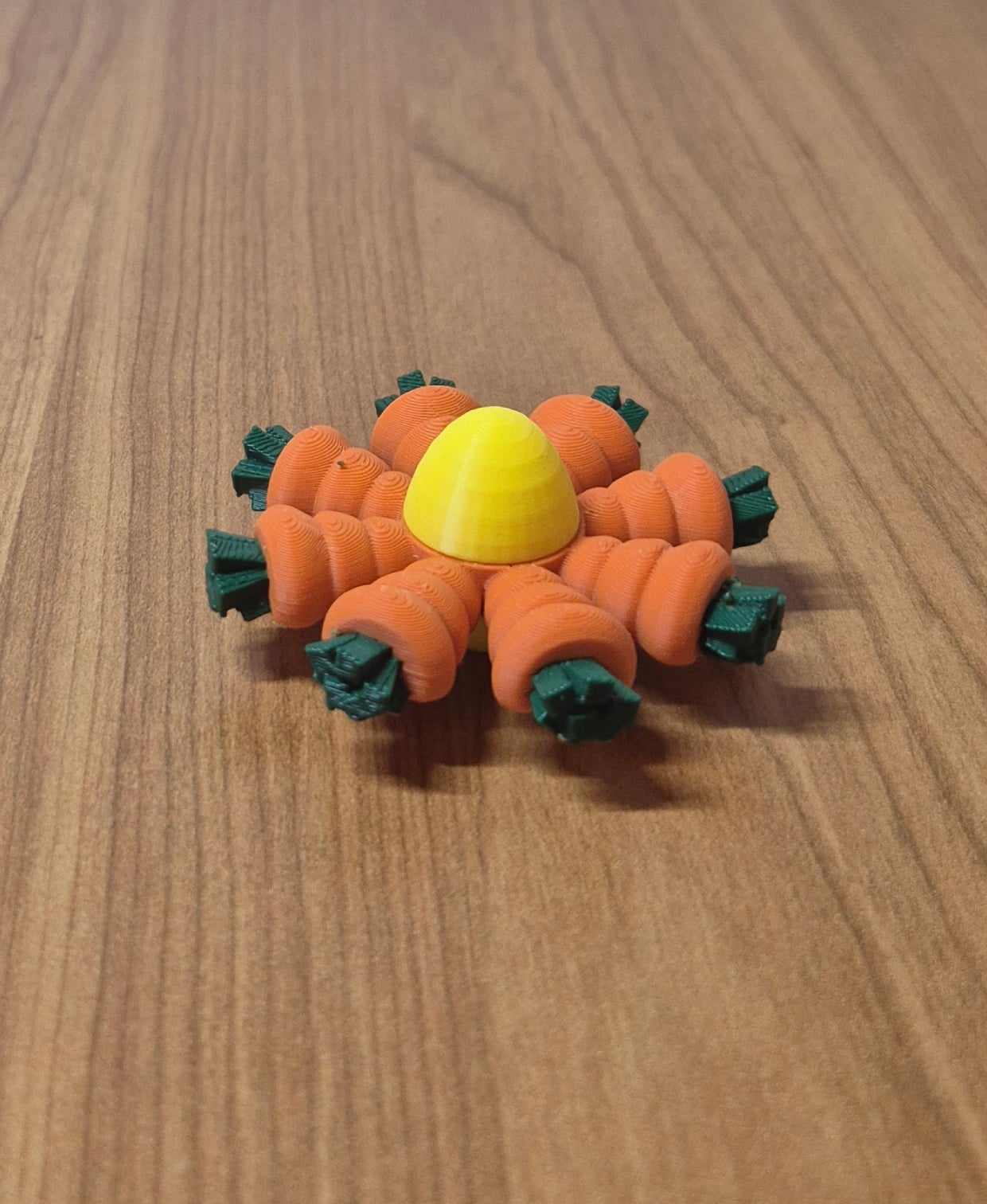 Carrot egg fidget spinner 3d model