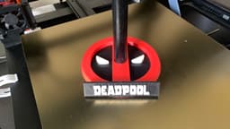 Deadpool Helmet stand 3d model