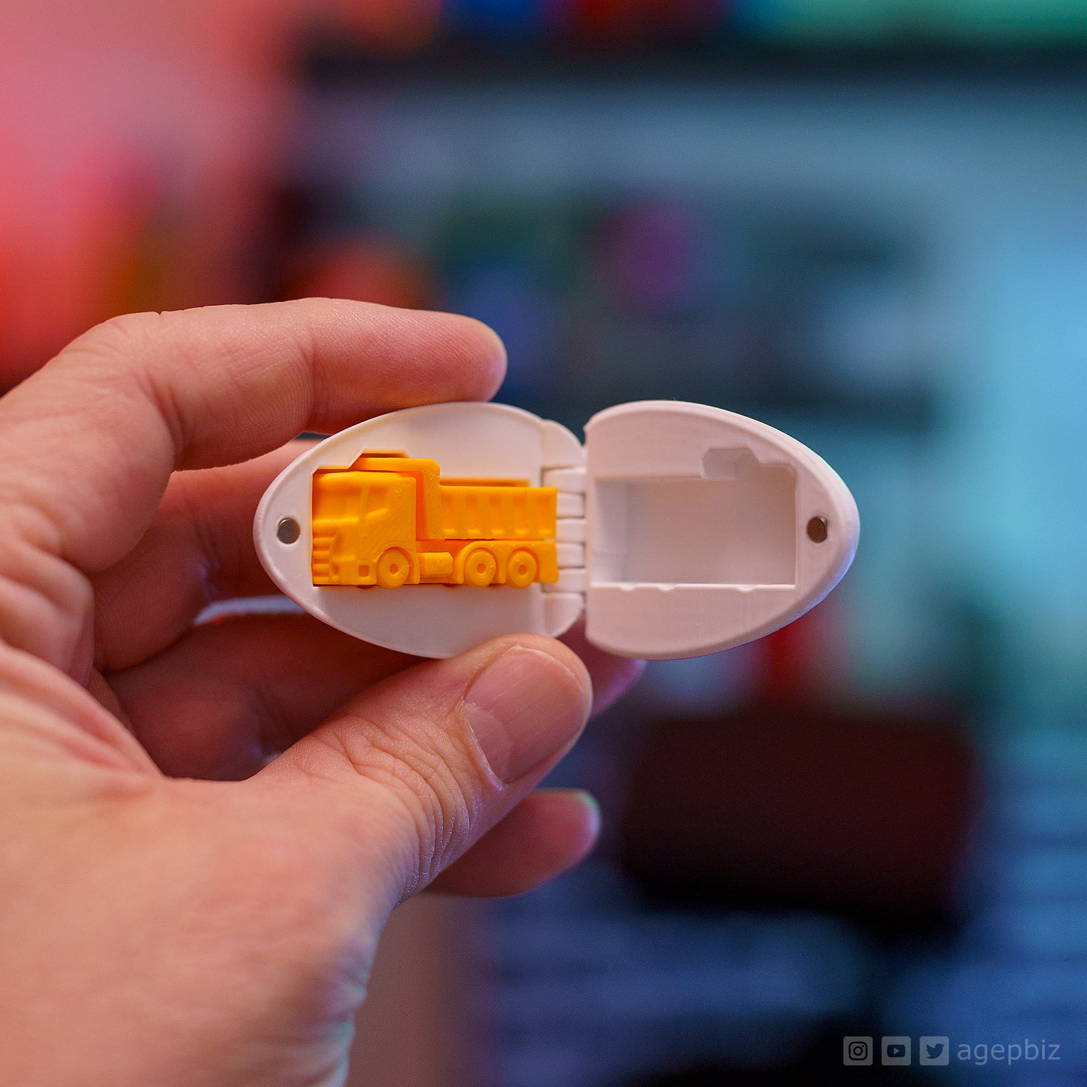 Surprise Egg #14 - Tiny Dump Truck 3d model