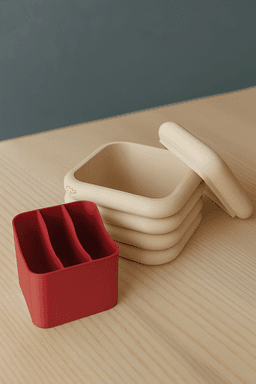 Stackable Modular Desk Organiser 3d model