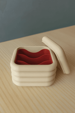 Stackable Modular Desk Organiser 3d model