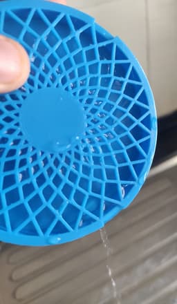 Father of all Coasters - Water can even be drained put without removing the top part through the 3 slots on the side. The top part can be removed for easy washing of the coaster. - 3d model