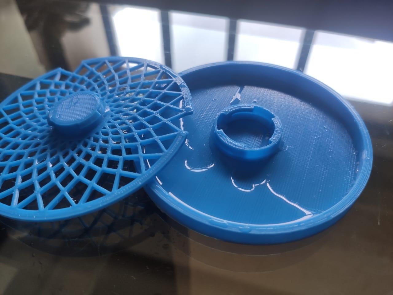 Father of all Coasters - Water collected due to the heat - 3d model