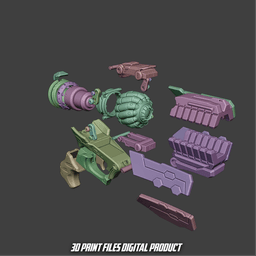 Si Fi Hulk Bruce Banner Gamma Ray Marvel Rivals 3d model