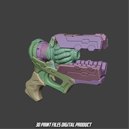Si Fi Hulk Bruce Banner Gamma Ray Marvel Rivals 3d model