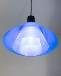 3 Tier Pendant Lamp // Cone Lenticular 300mm 3d model