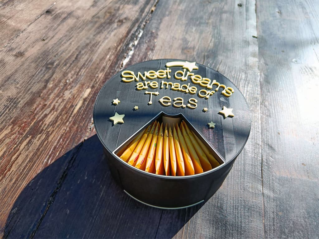 Sweet dreams are made of teas 3d model