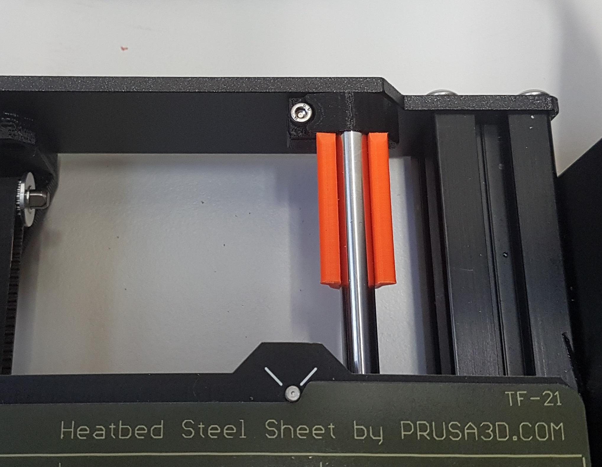 Prusa-i3-MK3S+ Y Axis right shaft End Stop Bumper 36.2mm upgrade 3d model