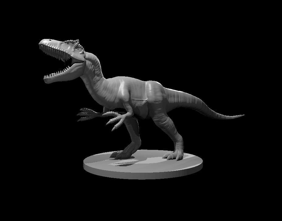 Allosaurus - Allosaurus - 3d model render - D&D - 3d model