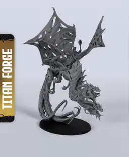 Norse Ancient Dragon - With Free Dragon - 5e DnD Inspired for RPG and Wargamers 3d model