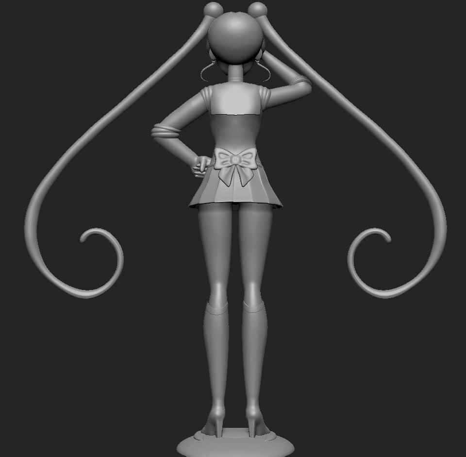 Sailor Moon 3d model
