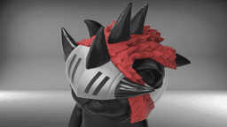 Dragon Helmet for cat 3d model
