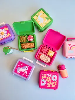 Retro Lunchboxes Multi Clicker Keychain Fidget Toy Bundle 3d model