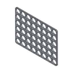 D-LOCK_PANEL.8X6-BLANK 3d model
