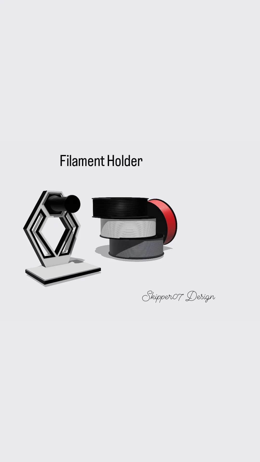 Filament Role Holder 2.1.3.stl 3d model