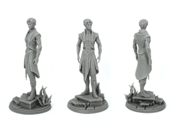 The Baron | Young Elf / Air Genasi Male Noble 3d model