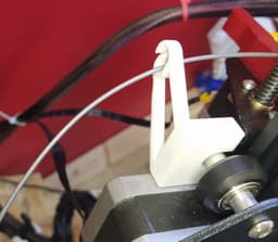 Ender 3 Filament Führung einfach / Ender 3 filament guide simple 3d model