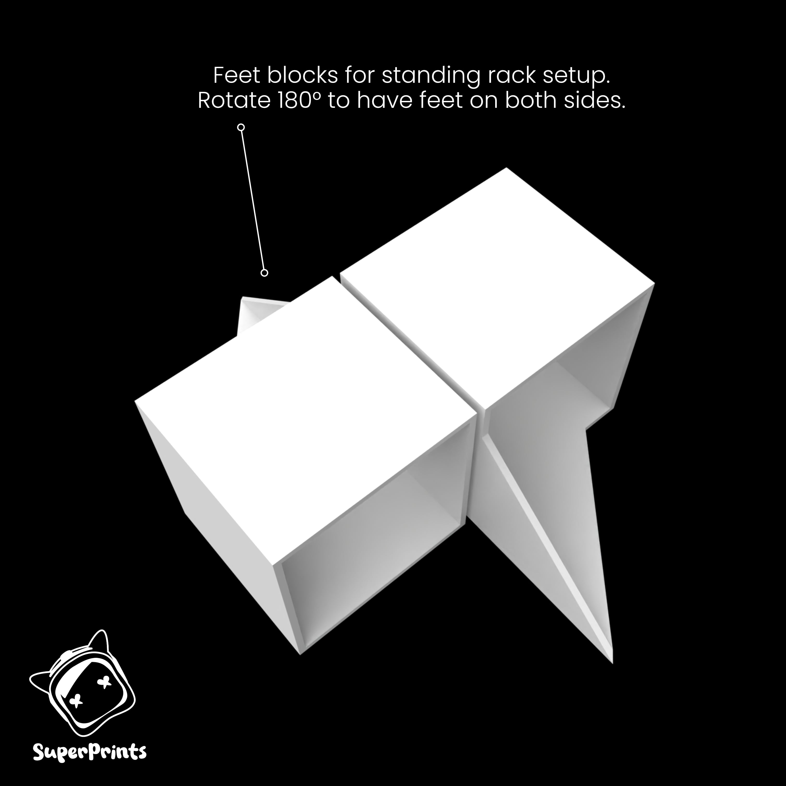 MiniRack - Modular Display System for Miniatures 3d model