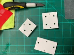 Pegboard Wall Mounts 3d model
