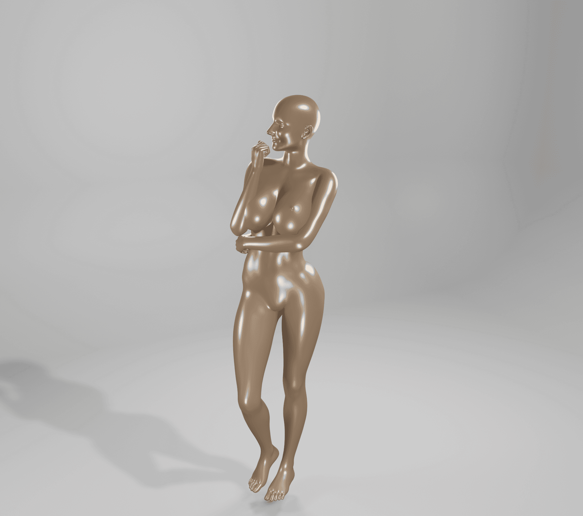 model stand think.stl 3d model
