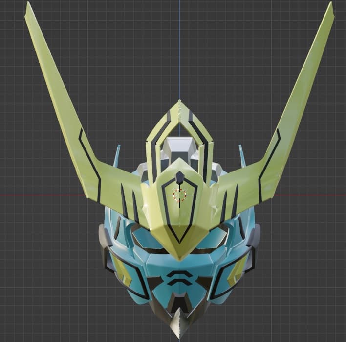 Barbatos Gundam Helmet ASW-G-08 3d model