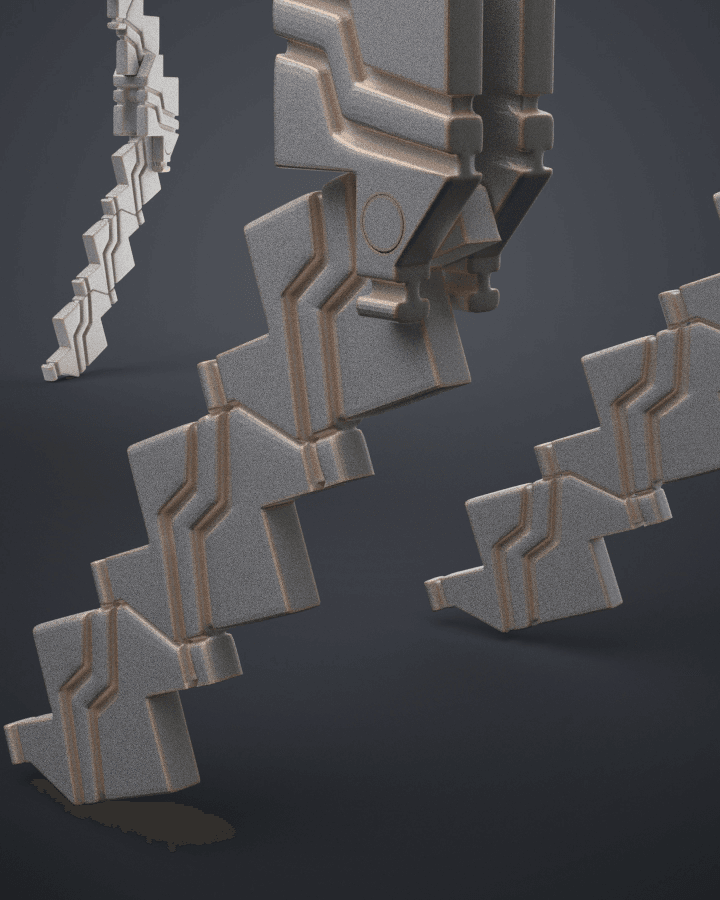 Replicator Robot - Star Gate 3d model