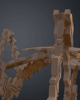 Replicator Robot - Star Gate 3d model