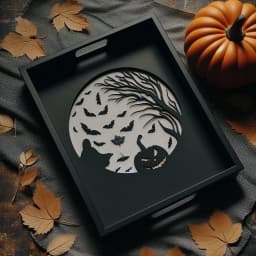 Halloween Candy Tray, Candy Caddy 3d model
