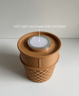 Creamy, desk lamp. 3d model