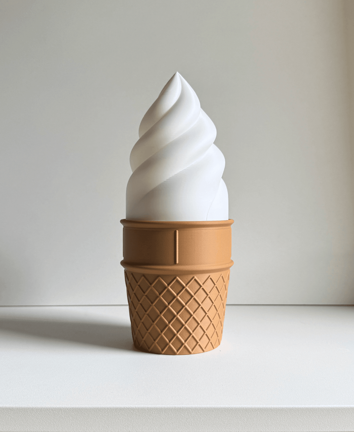 Creamy, desk lamp. 3d model