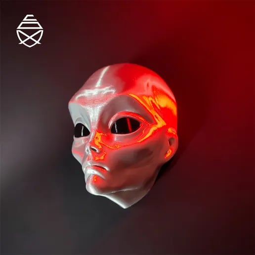 Alien Wall 3d model