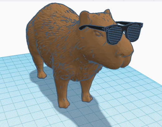 PULL UP CAPYBARA 3d model