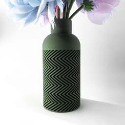 The Sember Vase, Modern and Unique Home Decor for Dried and Flower Arrangements | ST 3d model