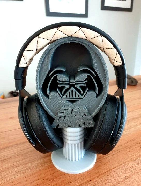 Stay Wars Darth Vader Headphone Stand 3d model